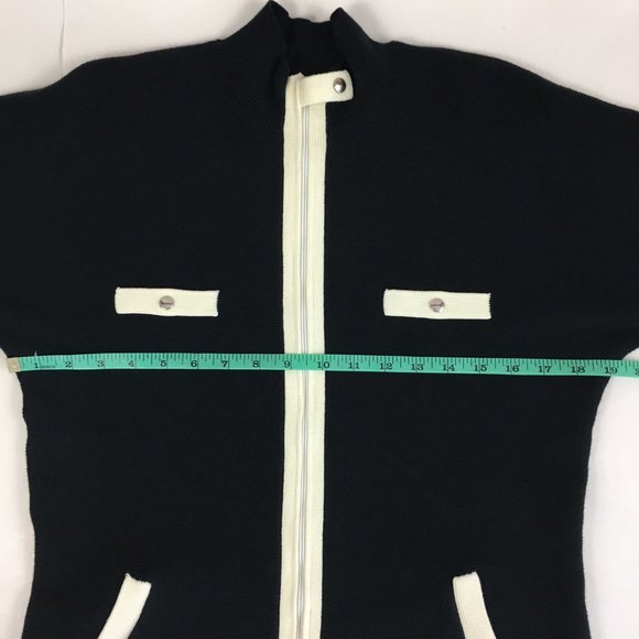 VTG Tommy Hilfiger Cardigan Sweater Long Full Zip - Picture 7 of 12